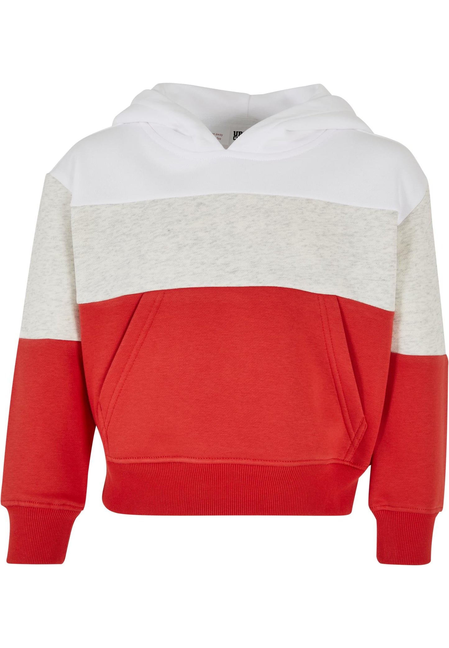 Girls Oversized 3-Tone Hoody