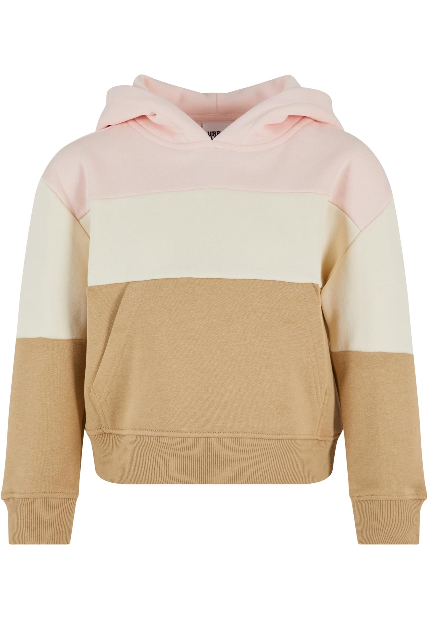 Girls Oversized 3-Tone Hoody