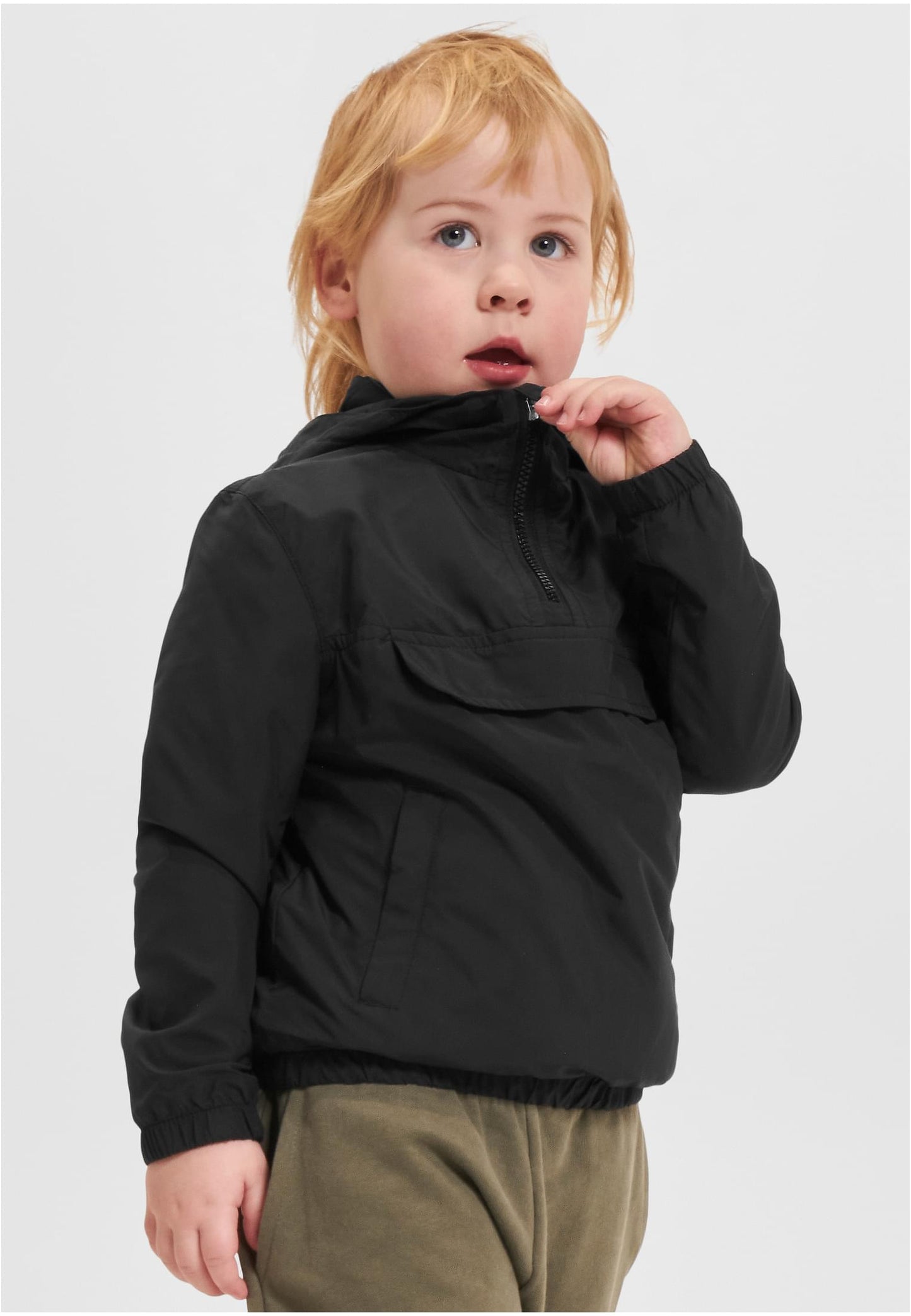 Girls Basic Pullover Jacket