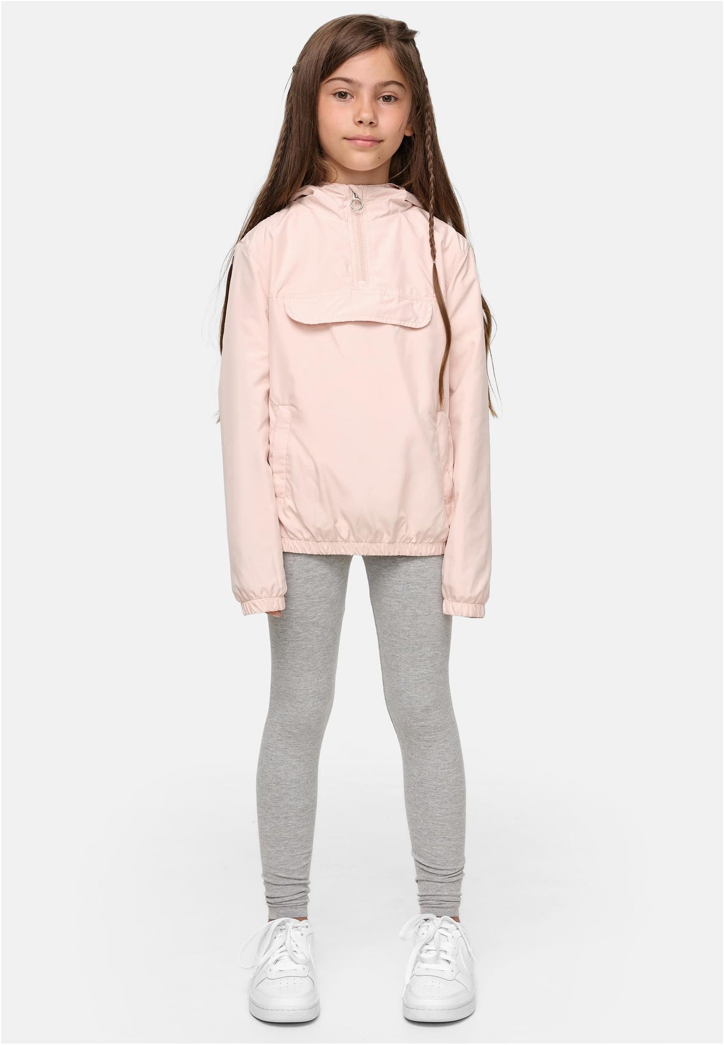 Girls Basic Pullover Jacket