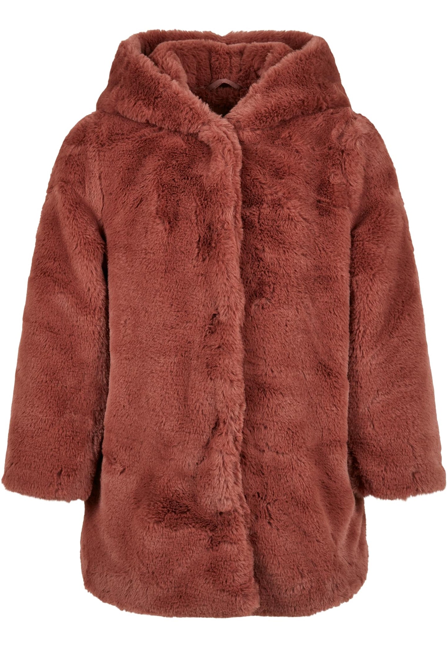 Girls Hooded Teddy Coat