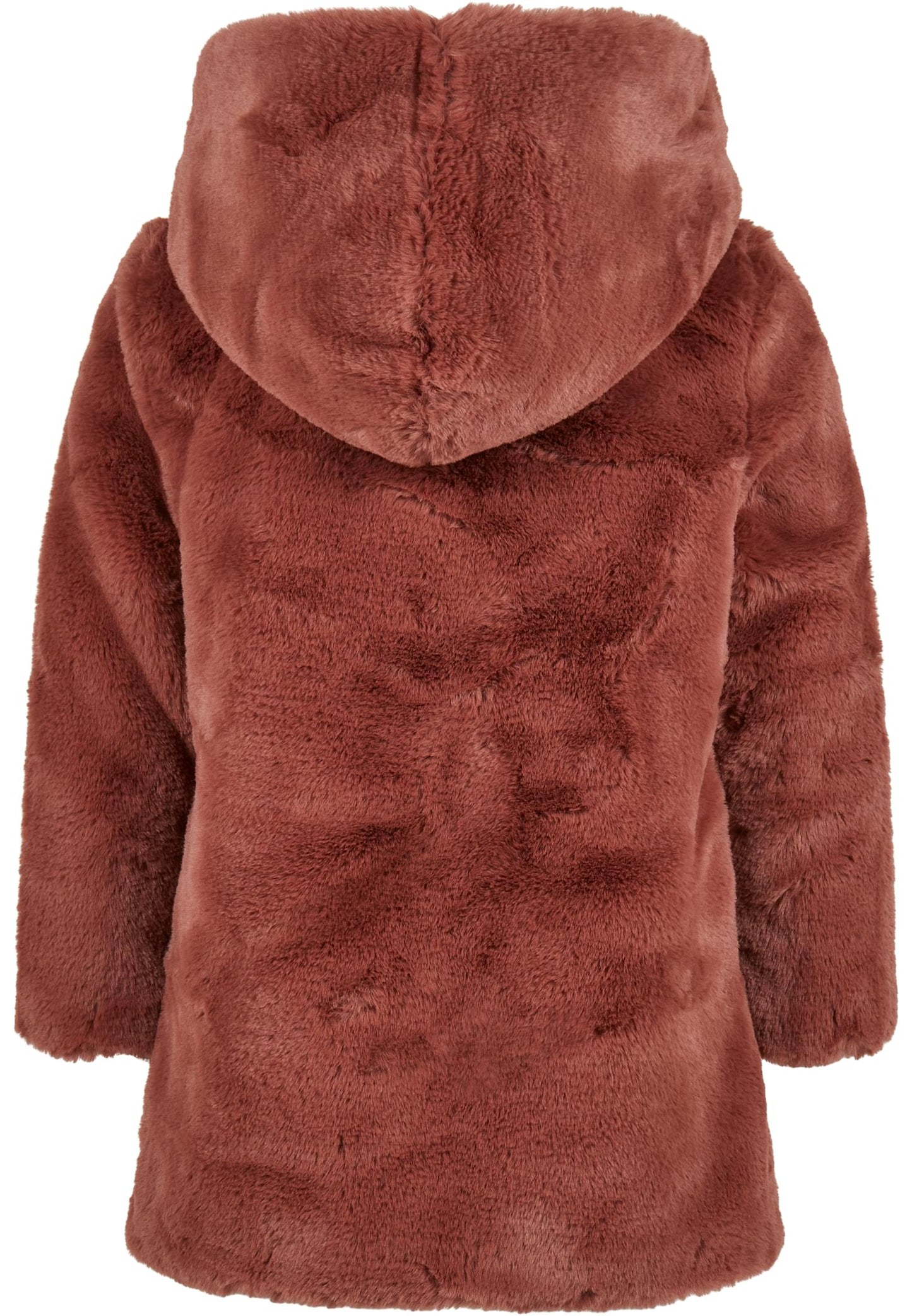 Girls Hooded Teddy Coat