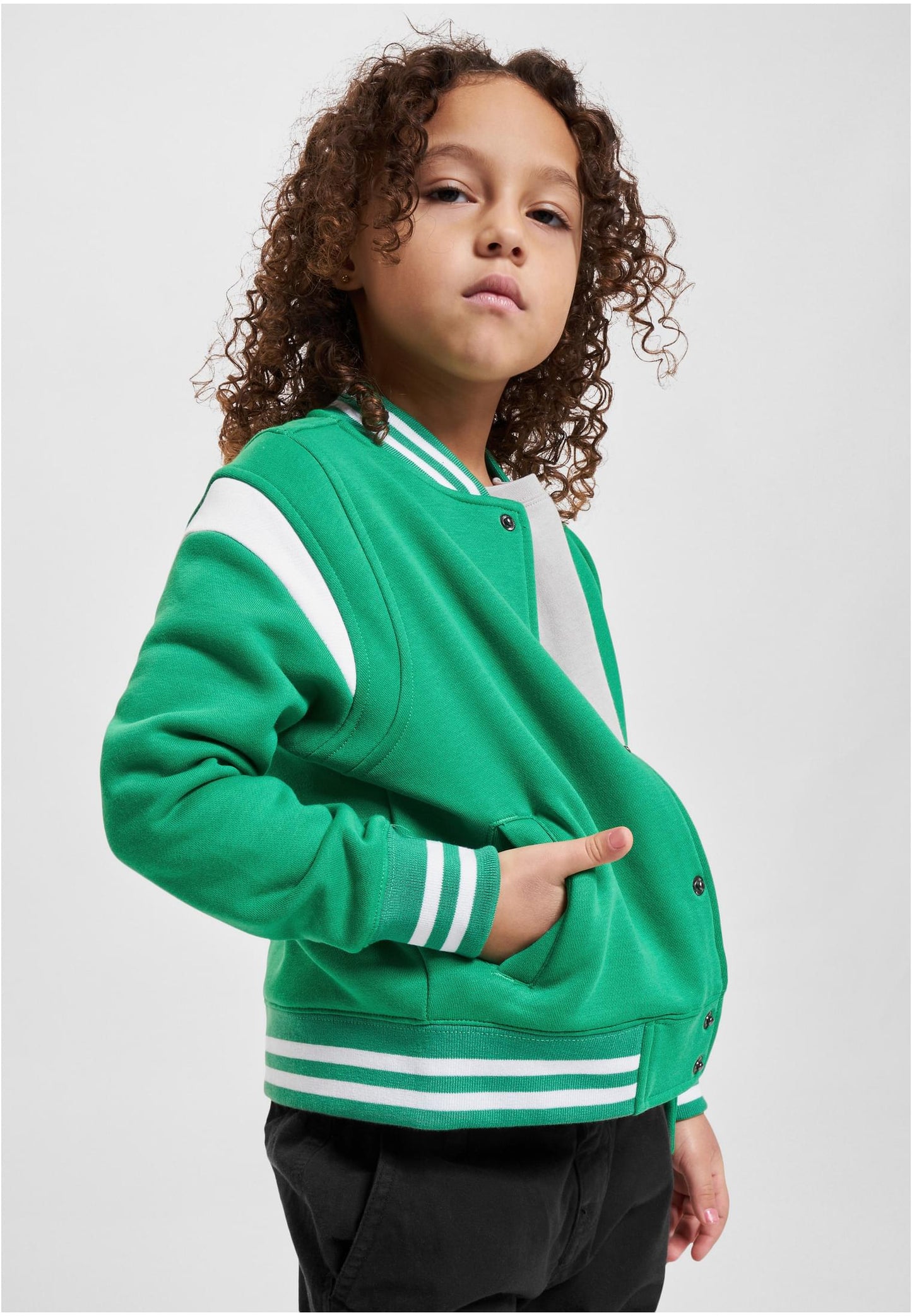 Boys Inset College Sweat Jacket