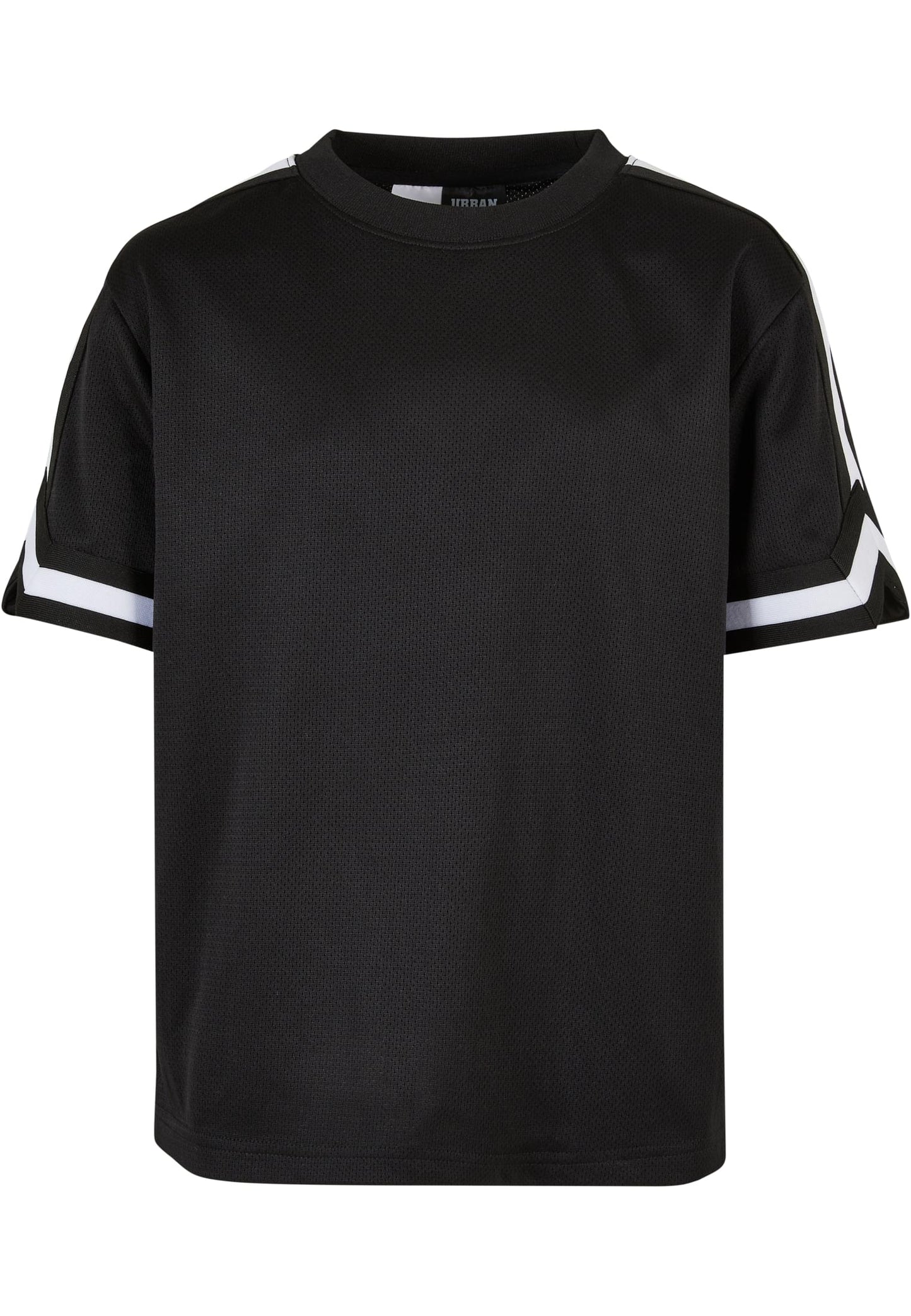 Boys Oversized Stripes Mesh Tee