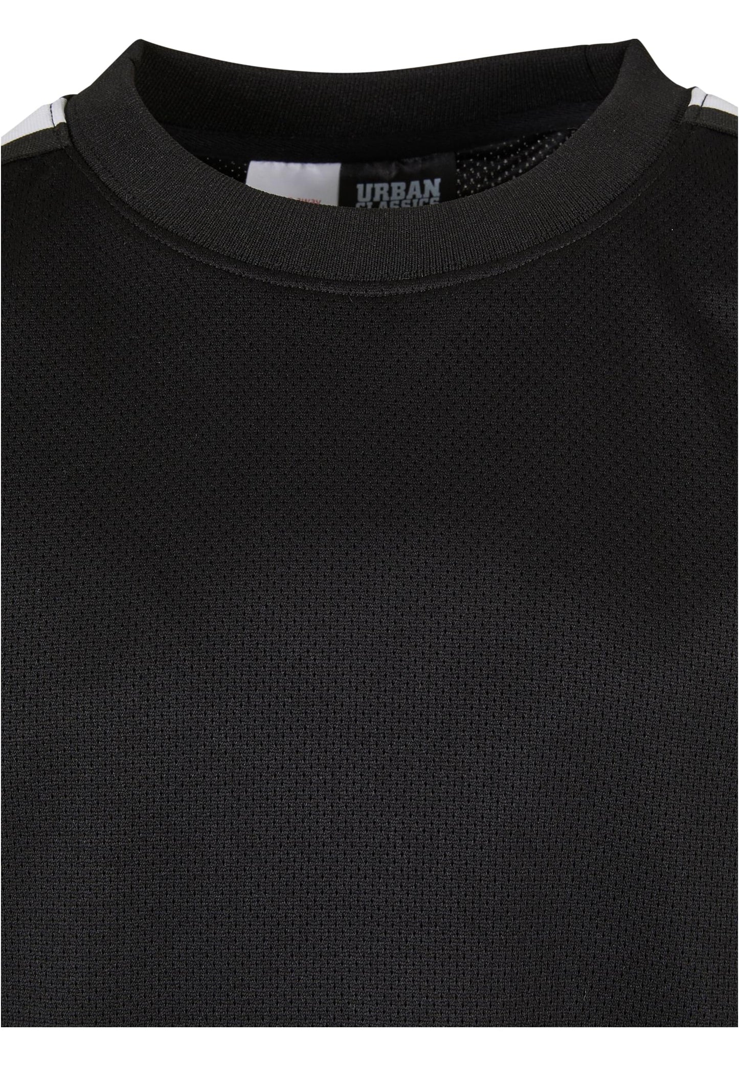 Boys Oversized Stripes Mesh Tee