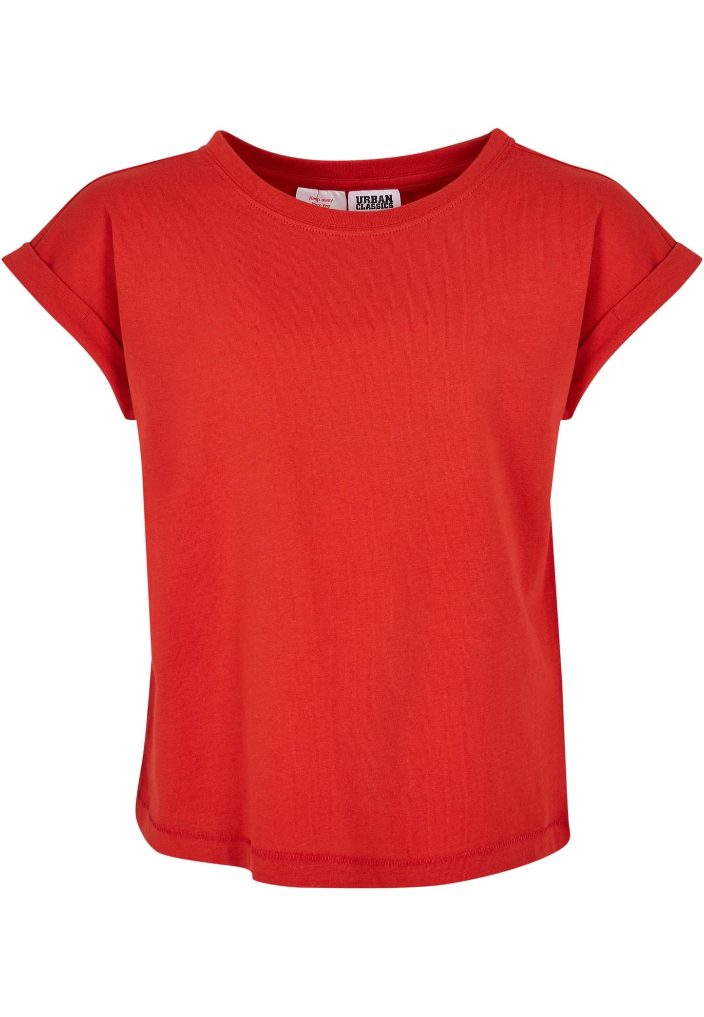 Girls Organic Extended Shoulder Tee