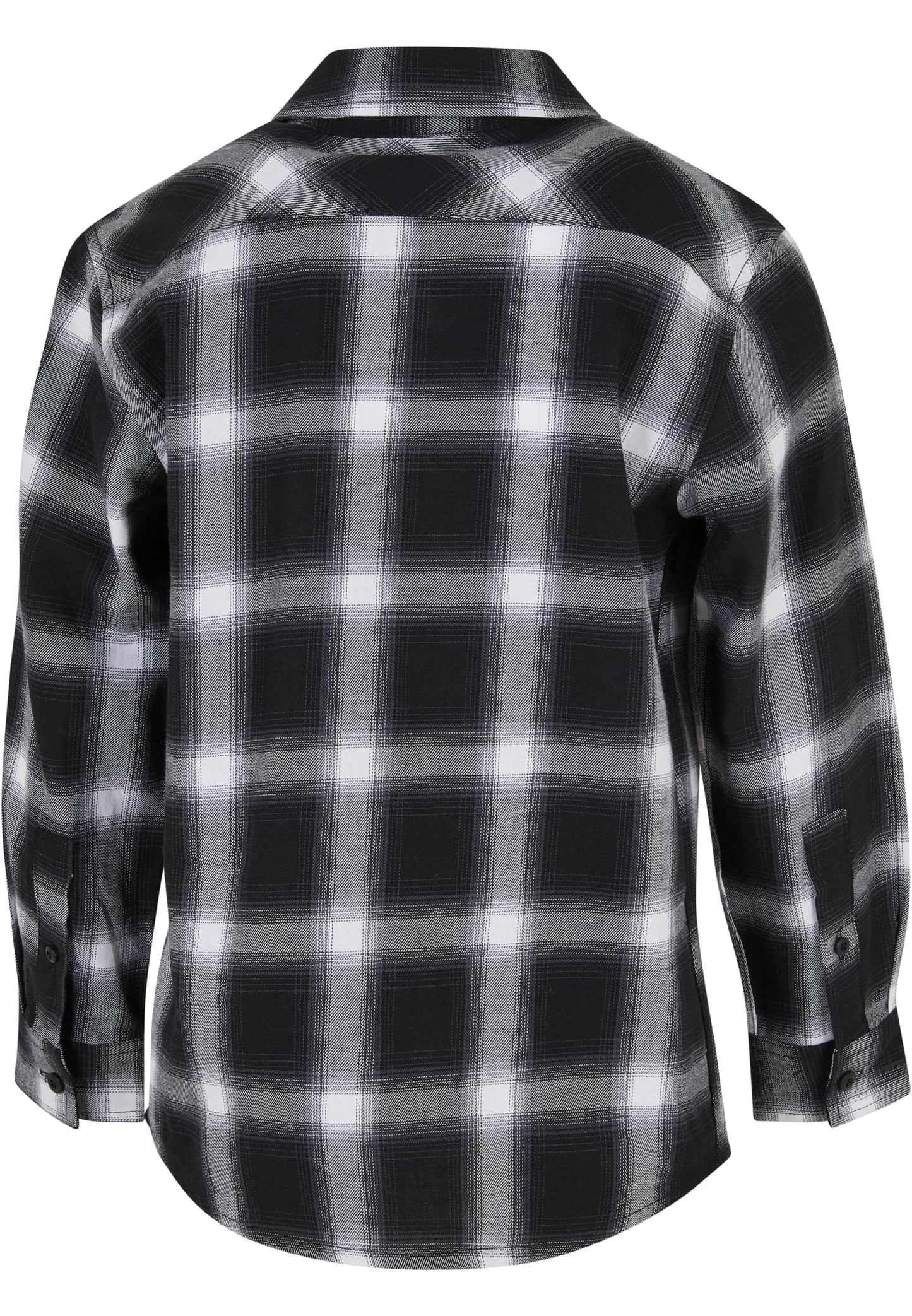 Boys Oversized Checked Shirt