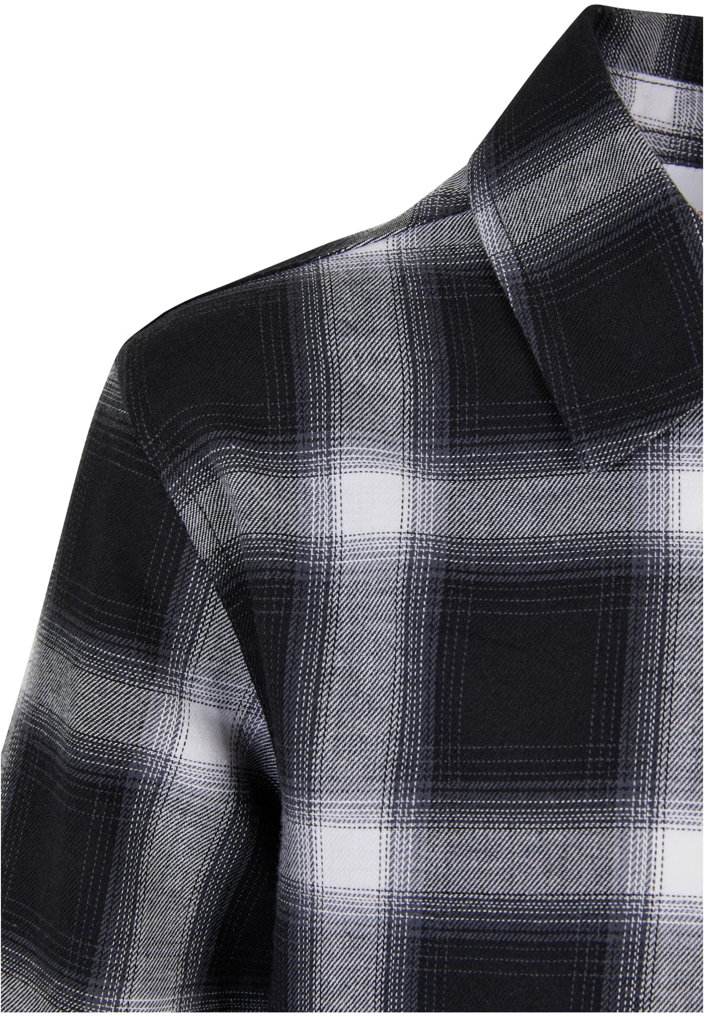 Boys Oversized Checked Shirt