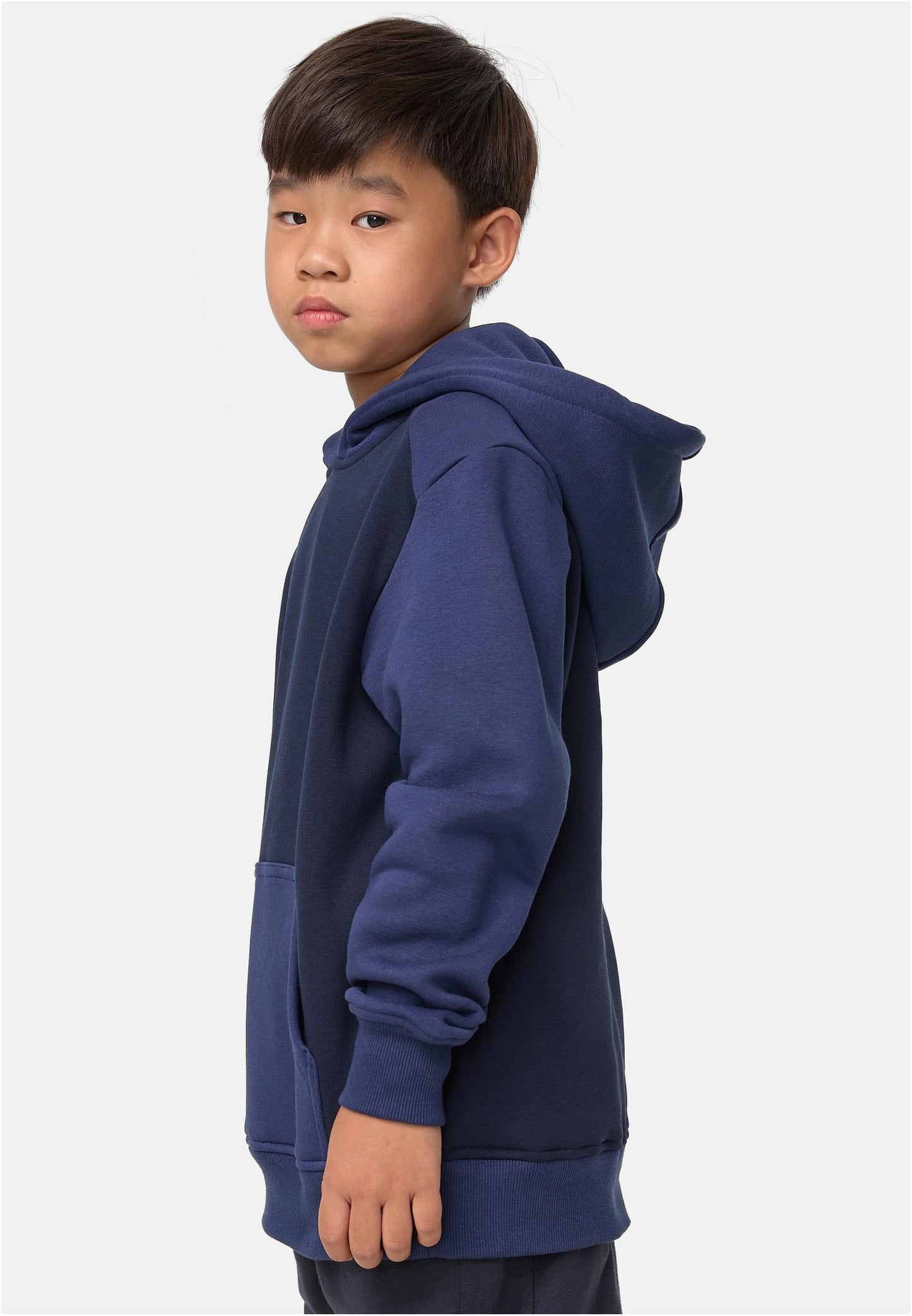 Boys 2-Tone Fake Raglan Hoody