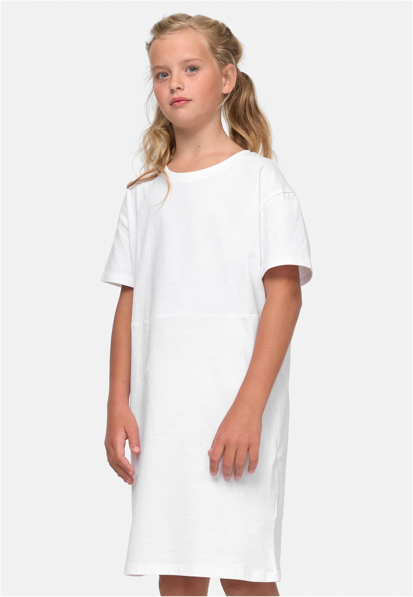 Girls Organic Oversized Tee Dress