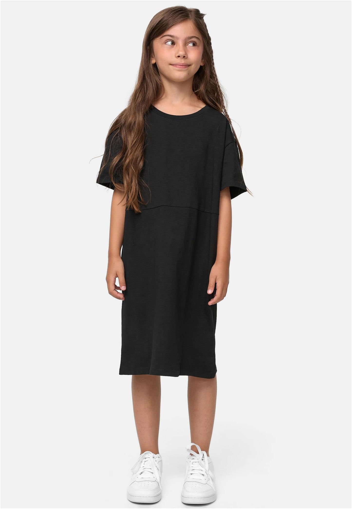 Girls Organic Oversized Tee Dress