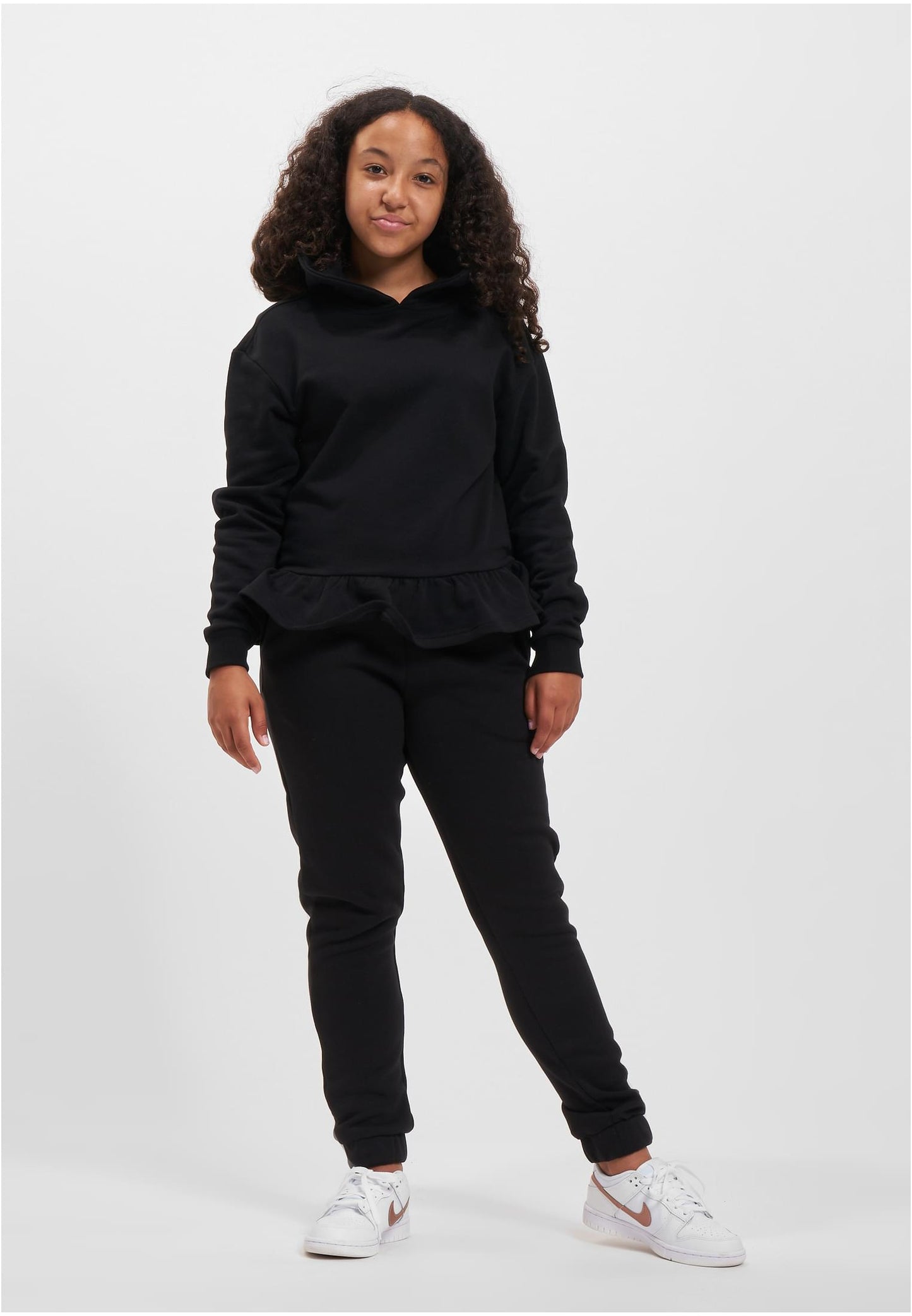 Girls Organic Volants Hoody