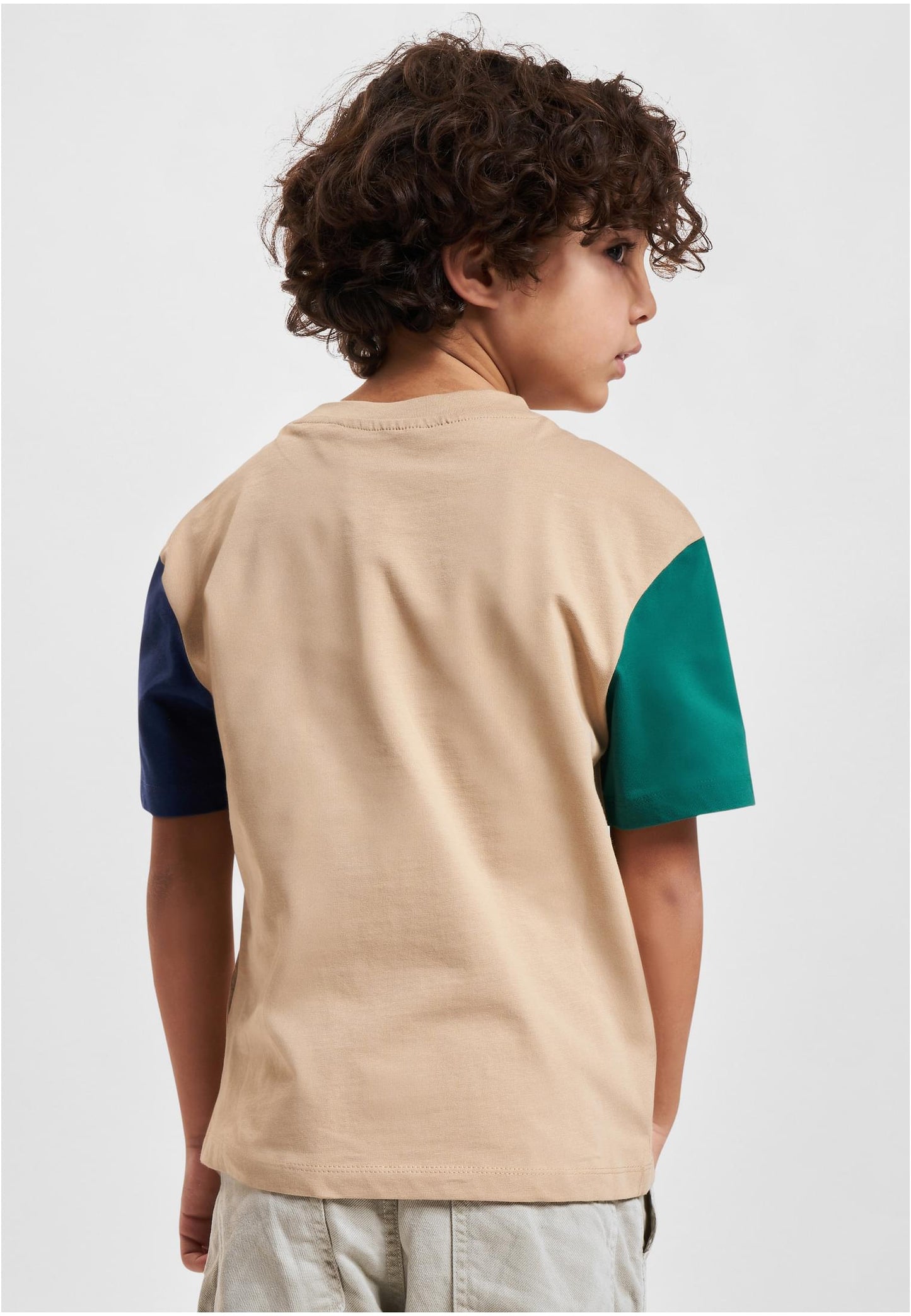 Boys Organic Oversized Colorblock Tee