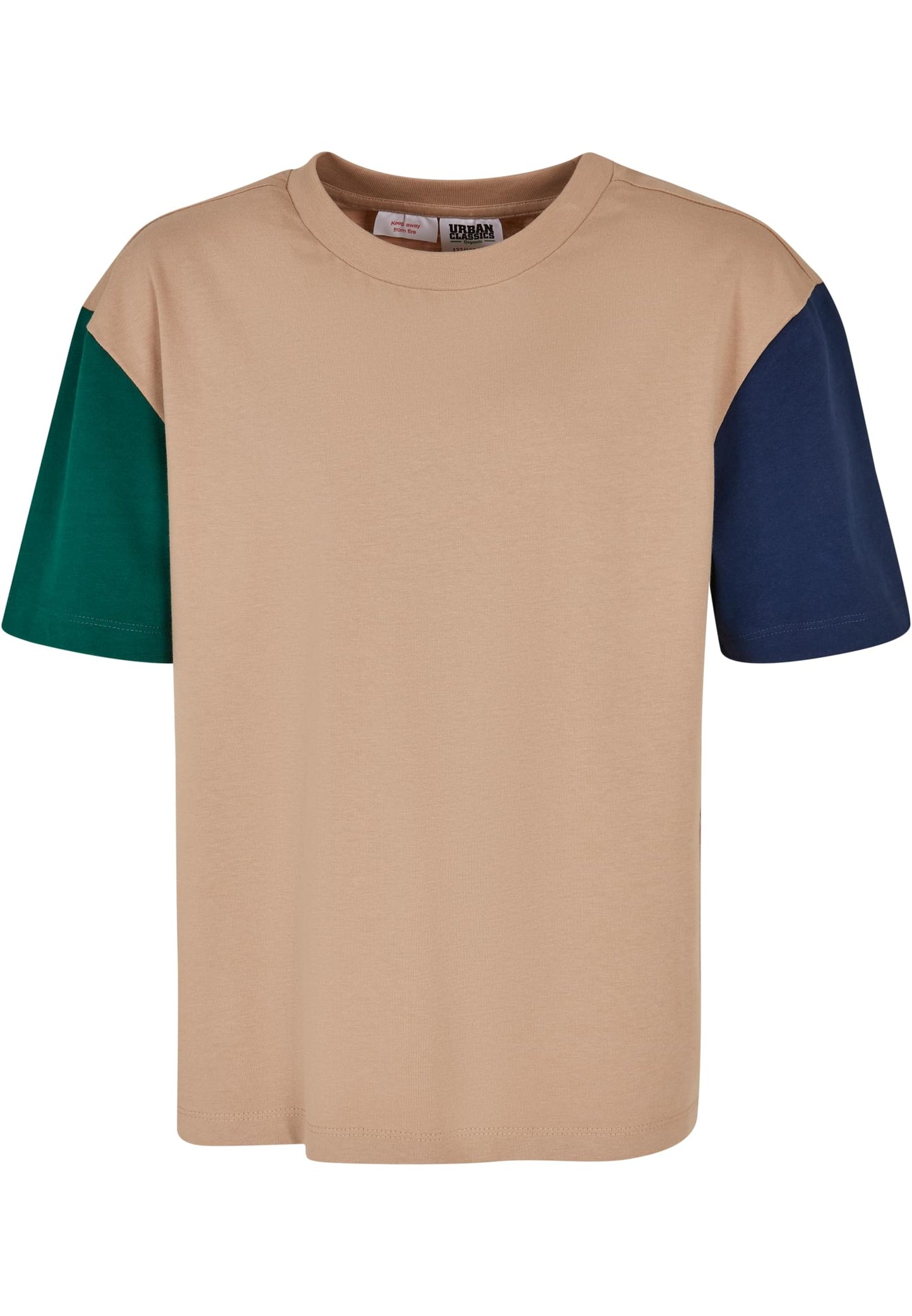Boys Organic Oversized Colorblock Tee