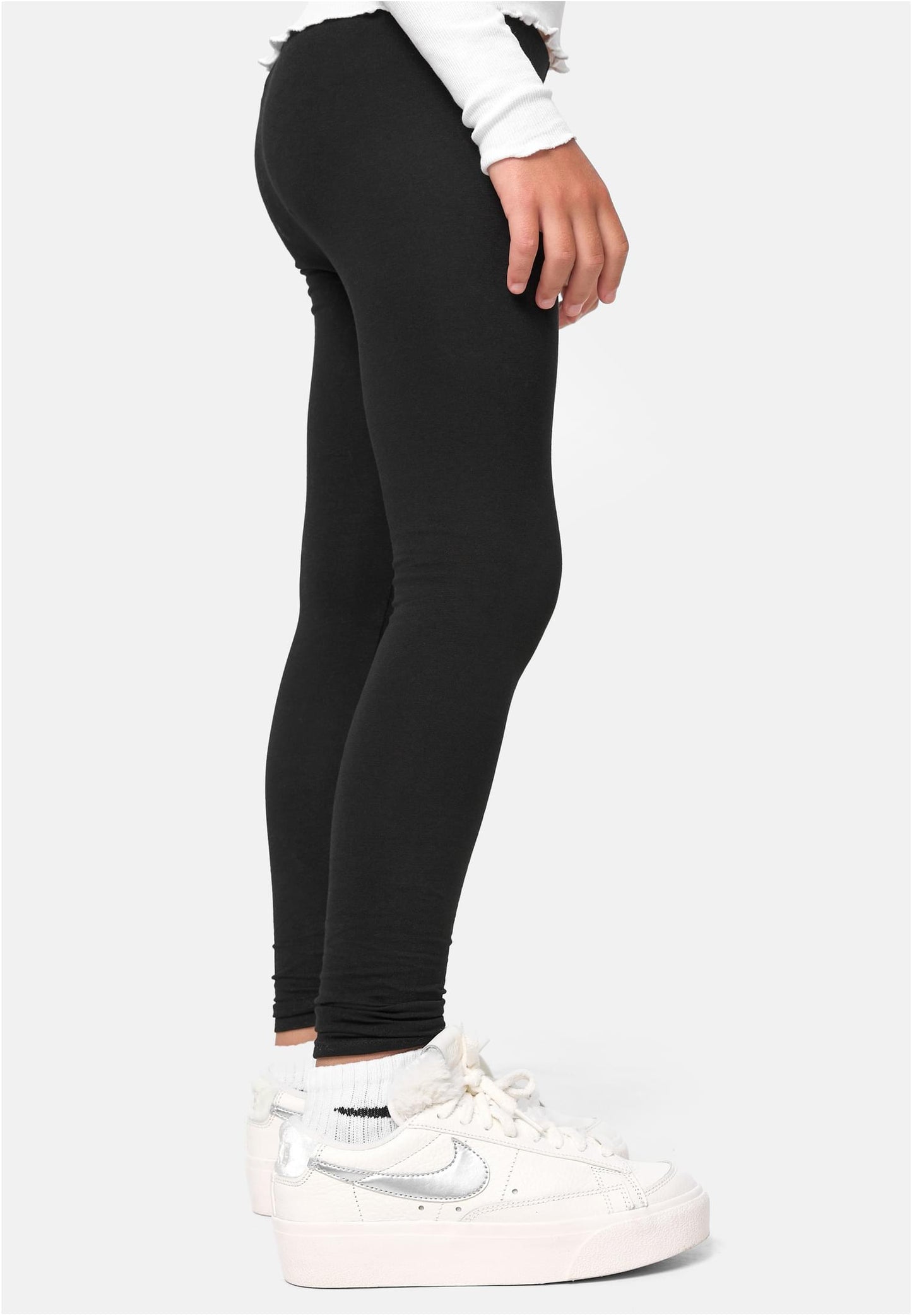 Girls Jersey Leggings 2-Pack