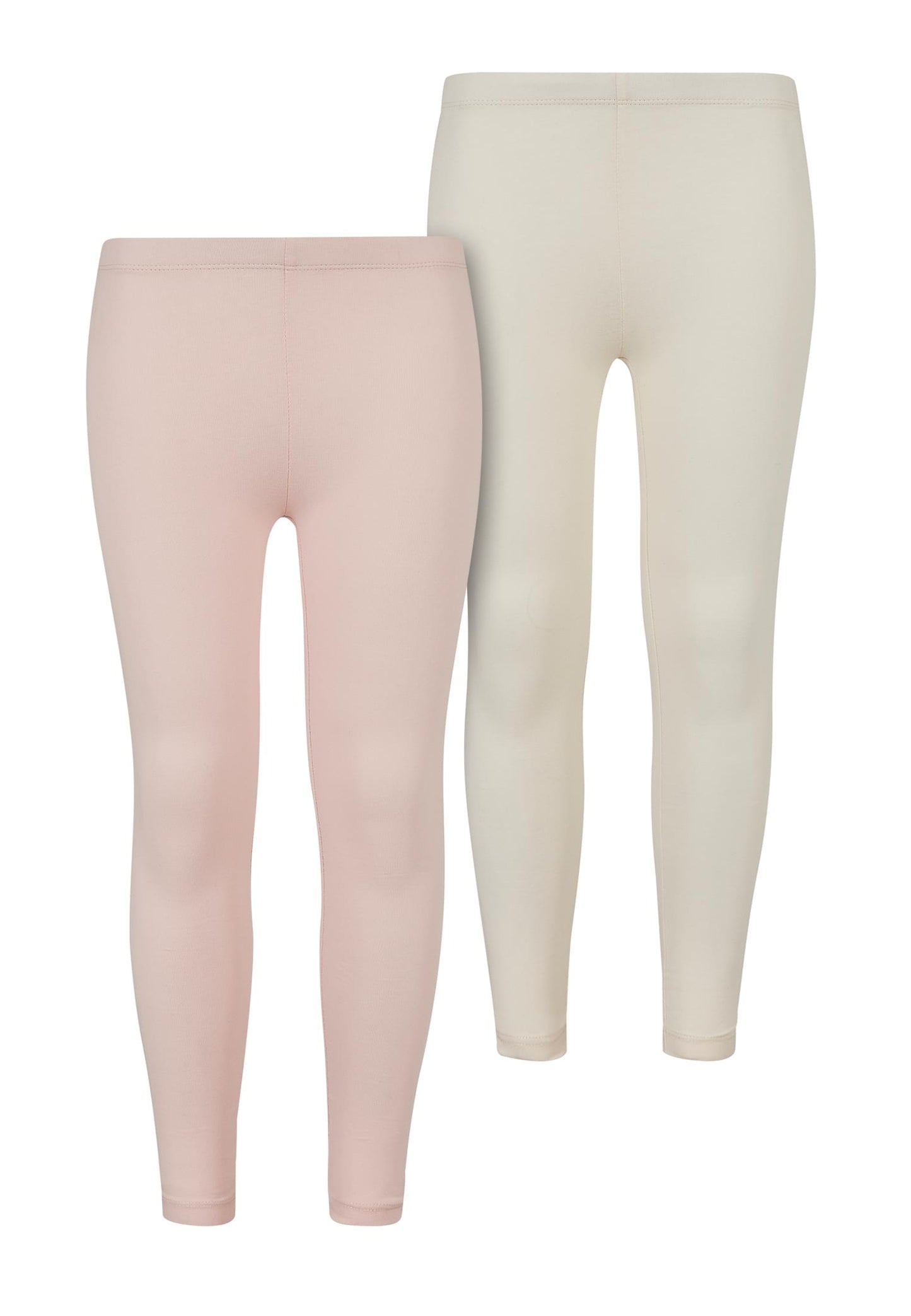 Girls Jersey Leggings 2-Pack