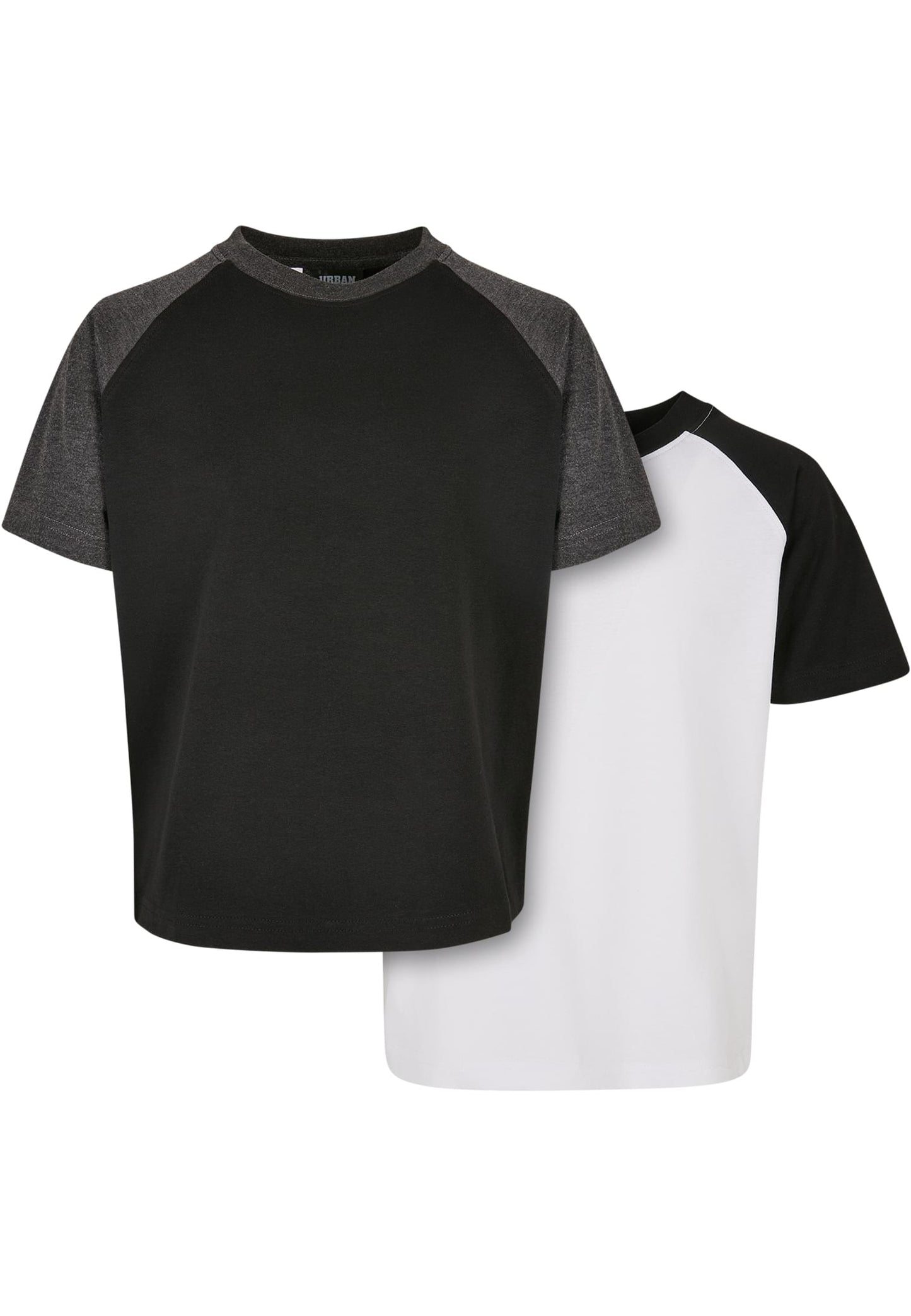 Boys Raglan Contrast Tee 2-Pack