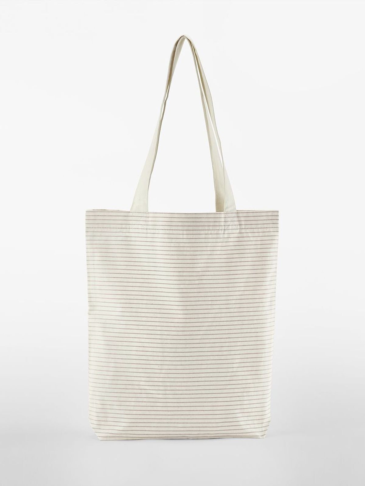 Striped Organic Cotton Tote Westford Mill Red Stripe