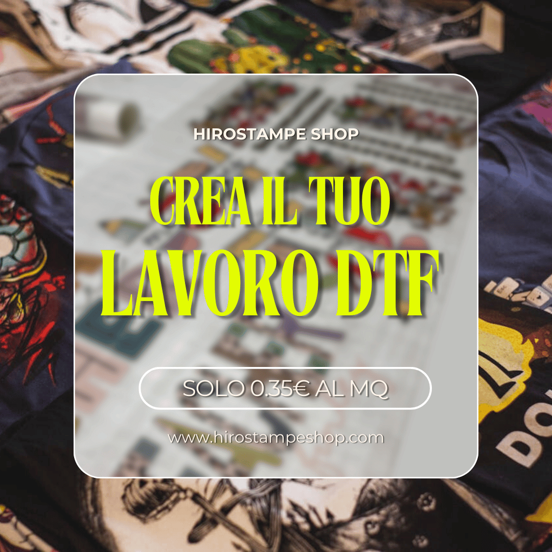 Crea Il tuo Lavoro DTF