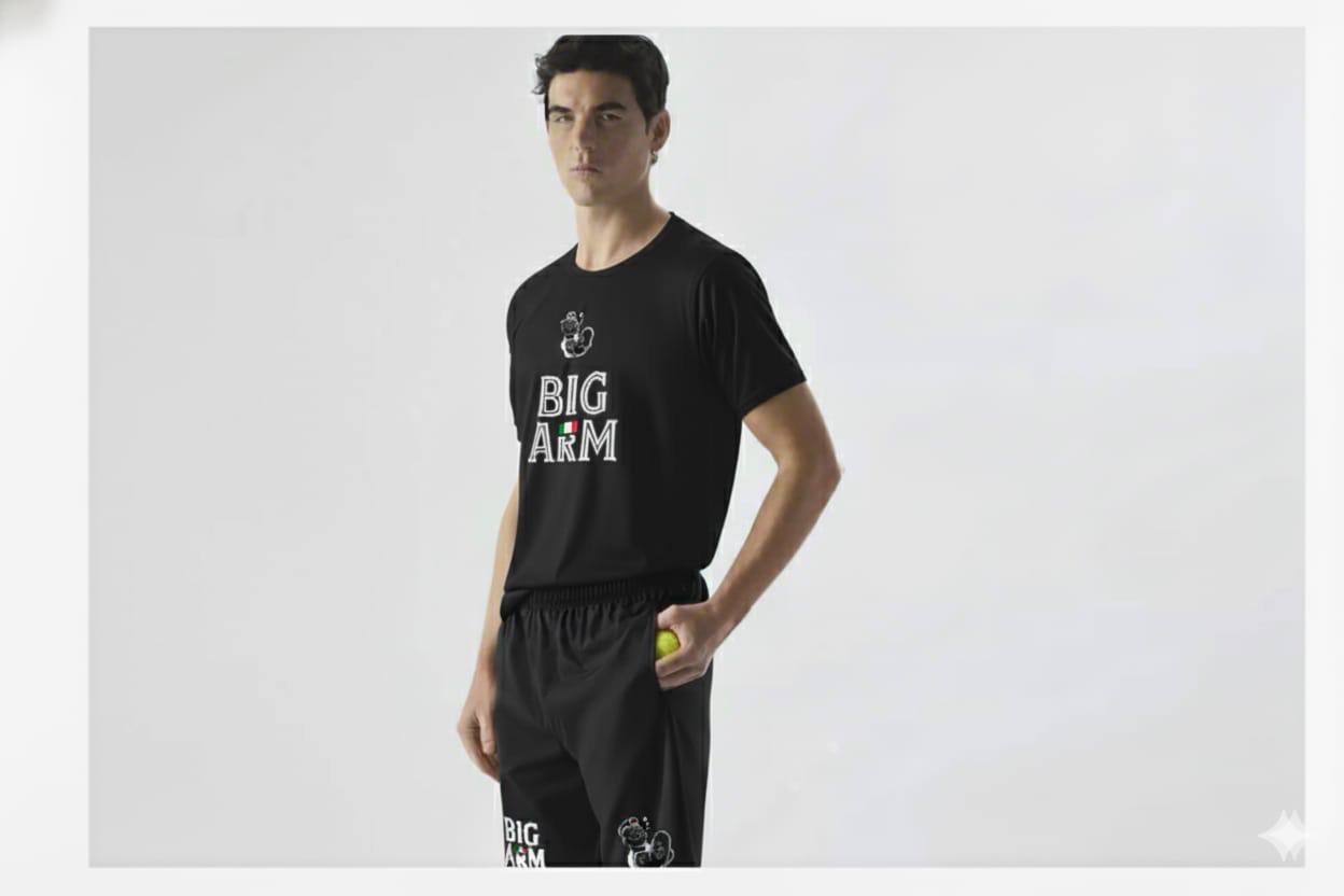 BIG ARM T SHIRT COTONE