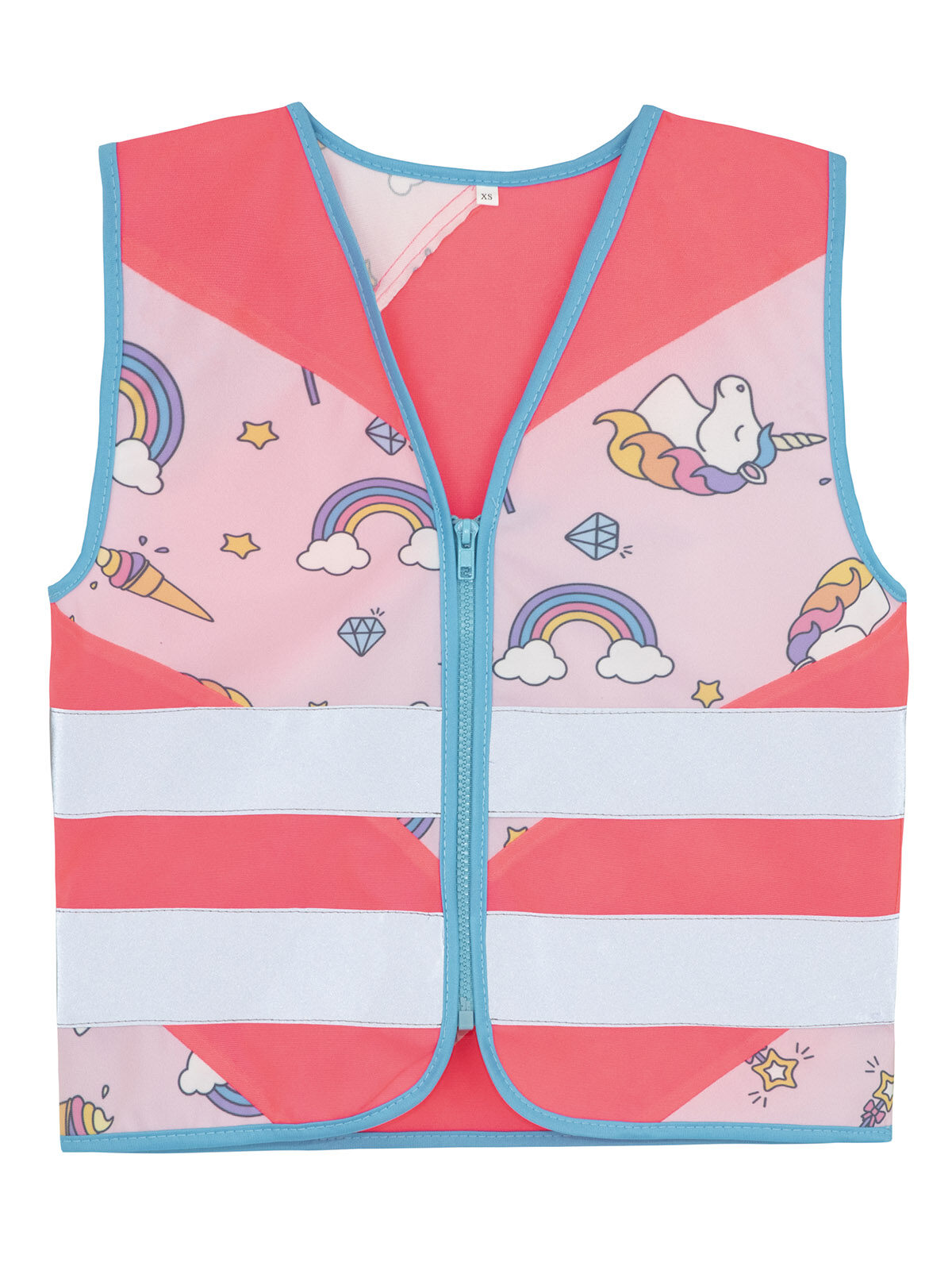 Children's Safety Vest Action Korntex Neon Pink