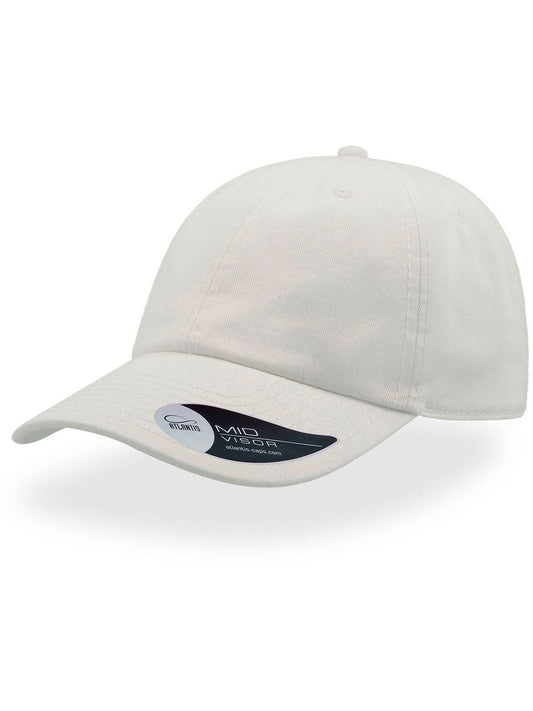Dad Hat Atlantis White