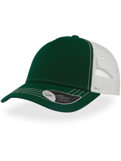 Rapper Canvas Atlantis Green Bottle-White