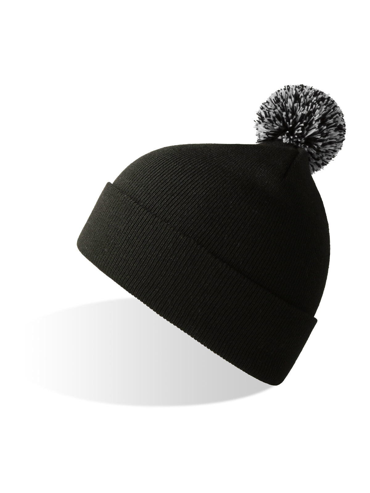 Wind-S With Pompom Atlantis Black-White