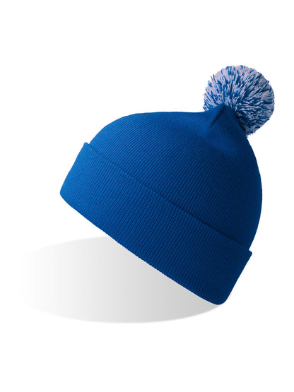 Wind-S With Pompom Atlantis Royal-White