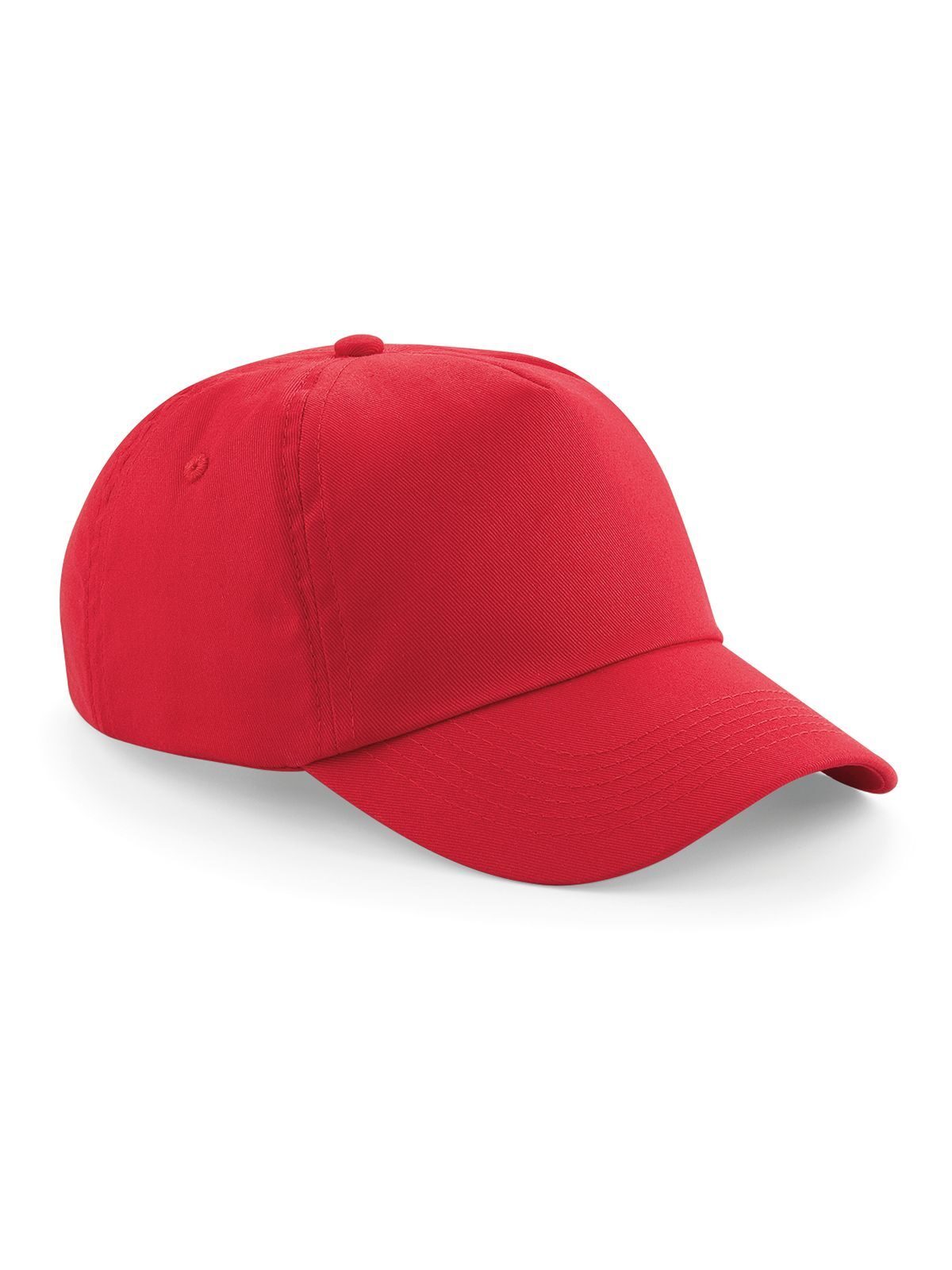 Original 5 Panel Cap Beechfield Bright Red