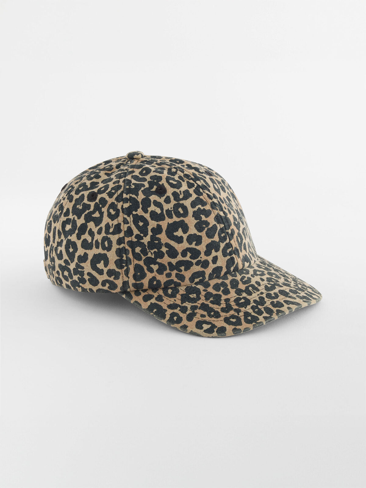 Leopard Print 6 Panel Cap Beechfield Vintage Leopard Print