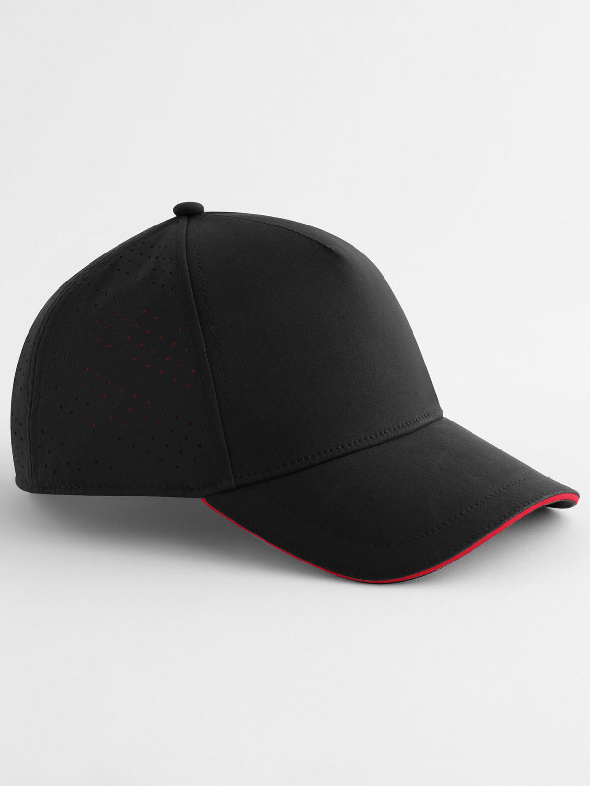 ACCELERATE CAP Beechfield Black/Red