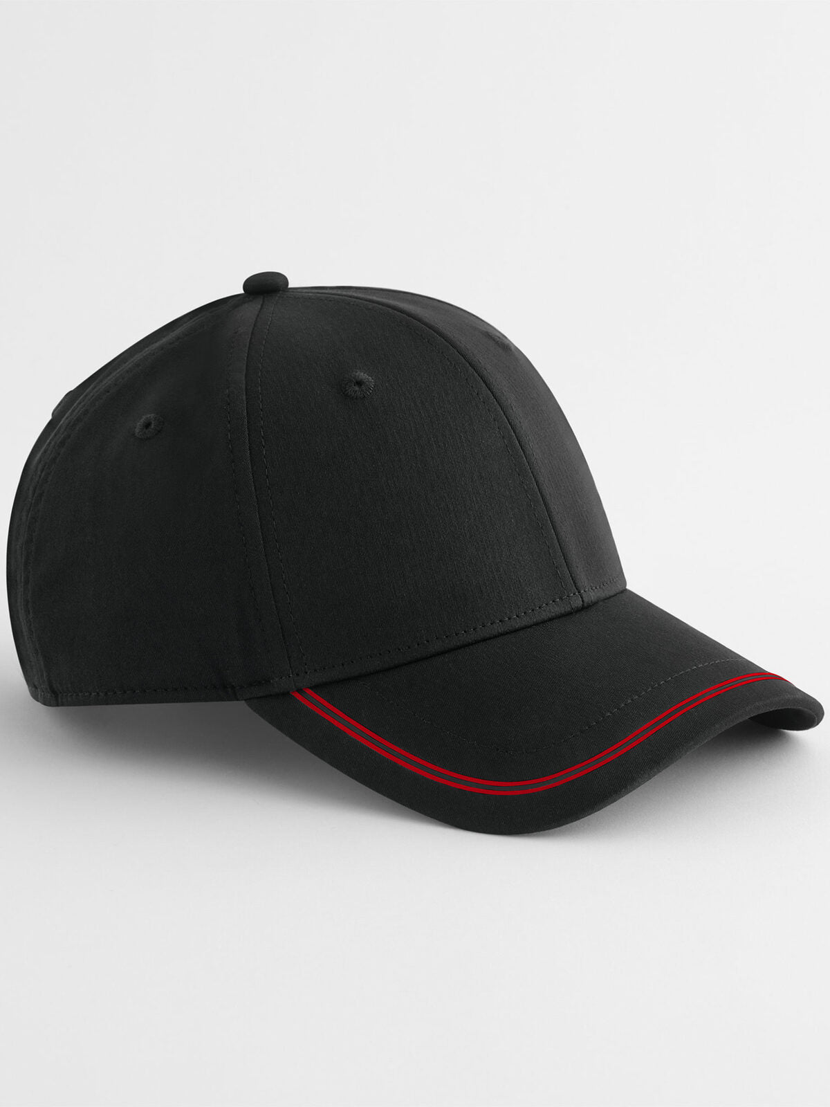 Match day cap Beechfield Black/Red