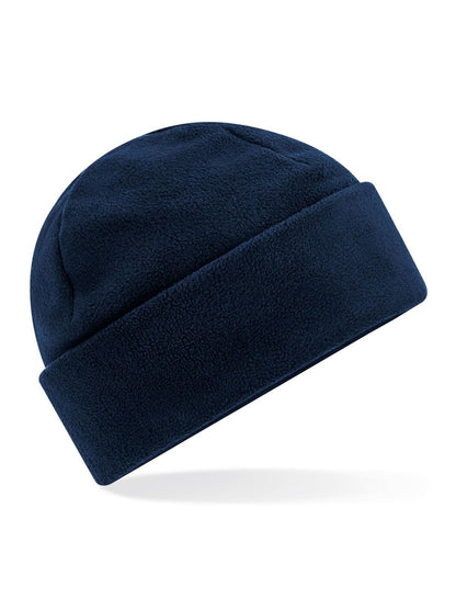 Recycled Fleece Cuffed Beanie Beechfield French Navy