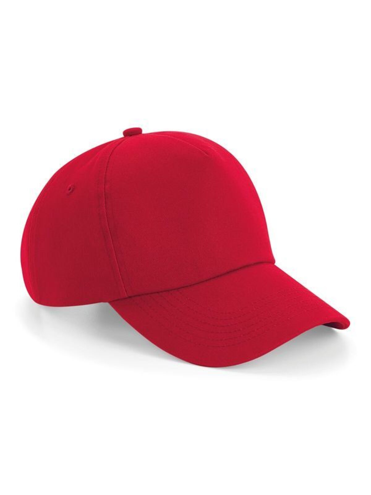 Authentic 5 Panel Cap Beechfield Classic Red