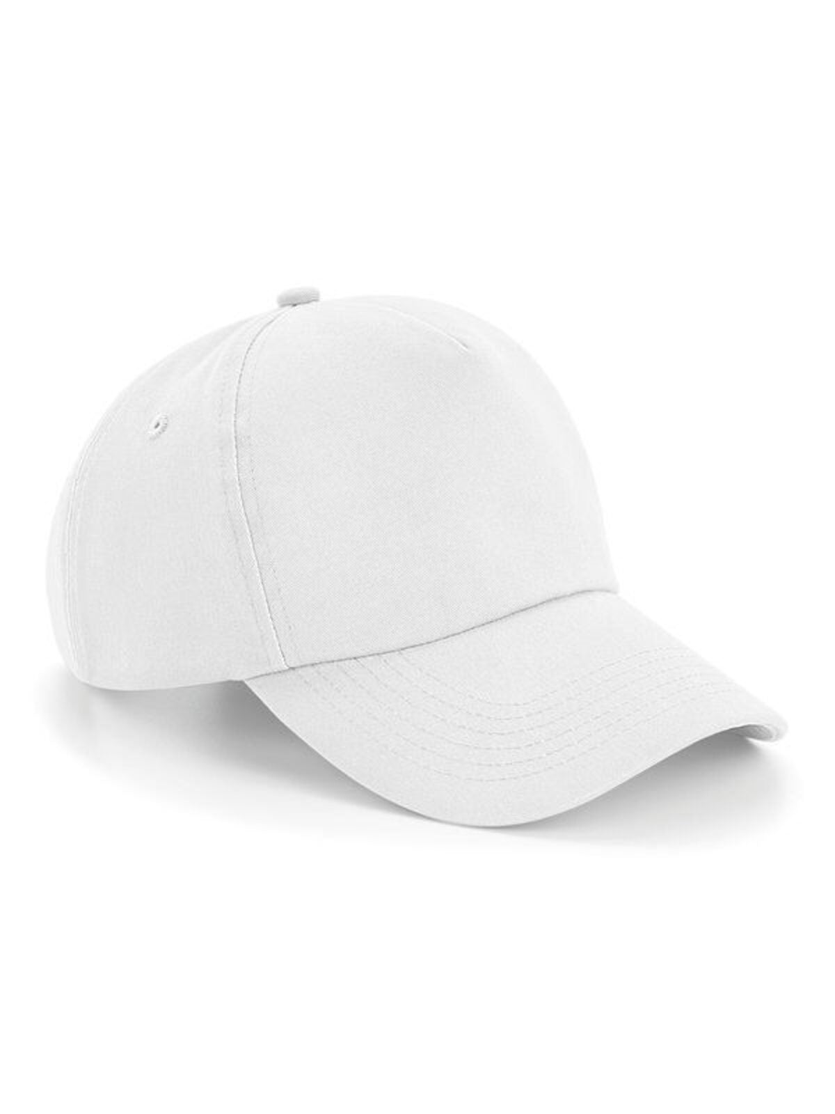 Authentic 5 Panel Cap Beechfield White