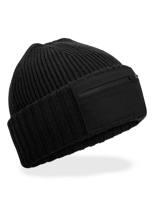 Zip Patch Beanie