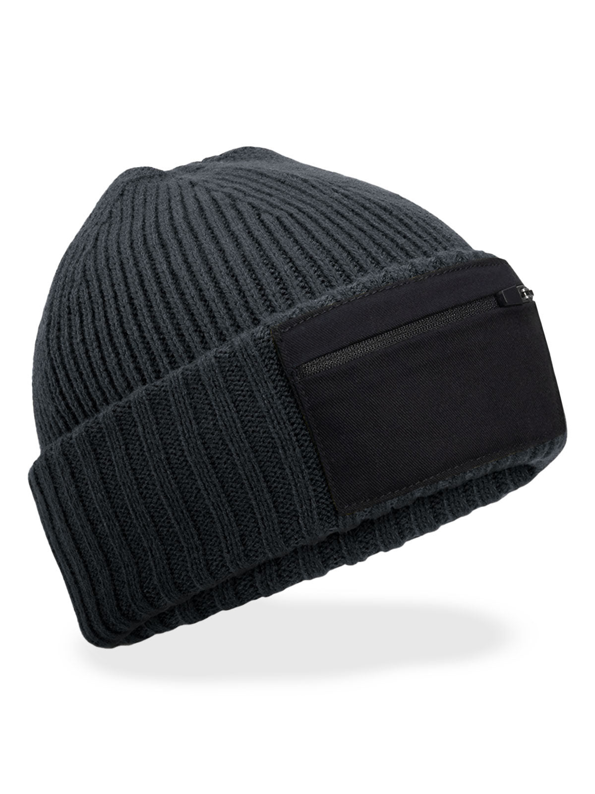 Zip Patch Beanie