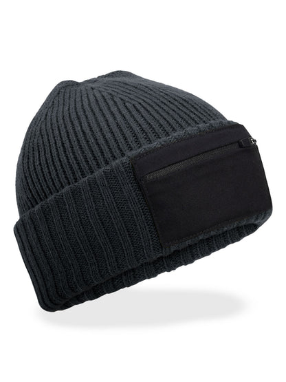 Zip Patch Beanie