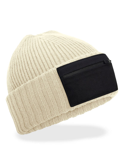 Zip Patch Beanie