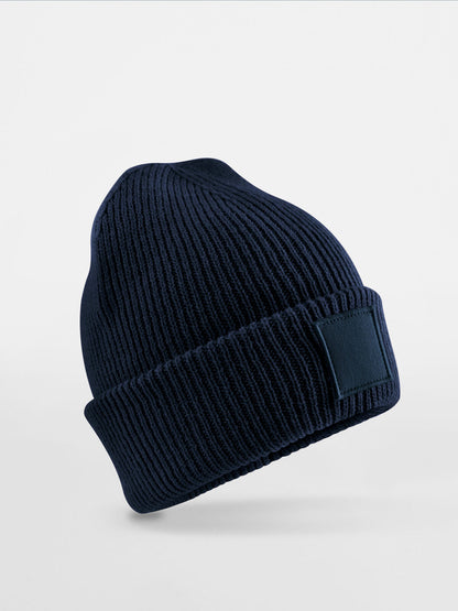 Berretto con risvolto per bambini Beechfield French Navy