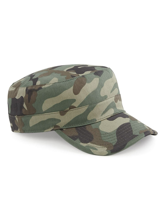Camou Army Cap Beechfield Jungle Camouflage