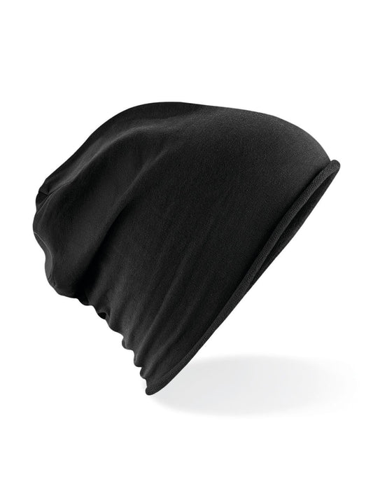 Jersey Beanie Beechfield Black