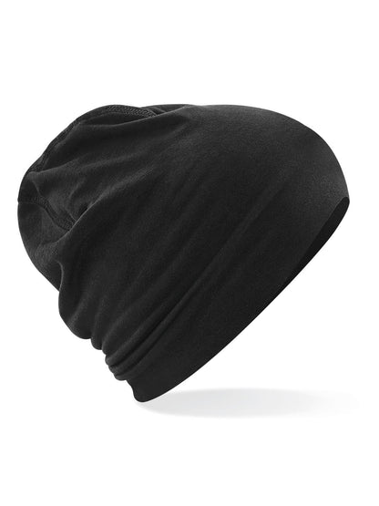 Hemsedal Cotton Beanie Beechfield Black/Black