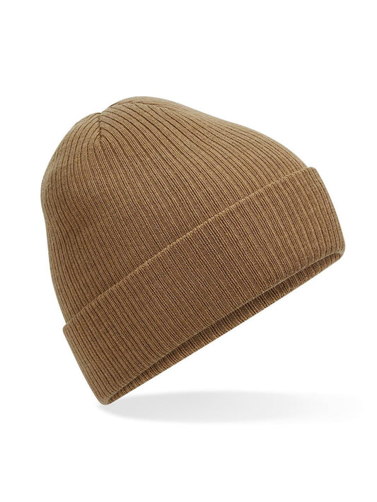 Polylana® Ribbed Beanie Beechfield Biscuit
