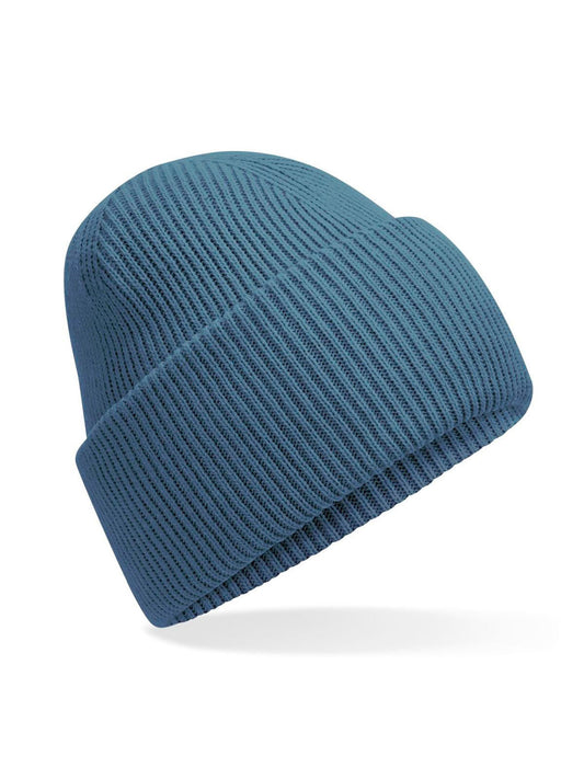 Classic Engineered Deep Cuffed Beanie Beechfield Airforce Blue