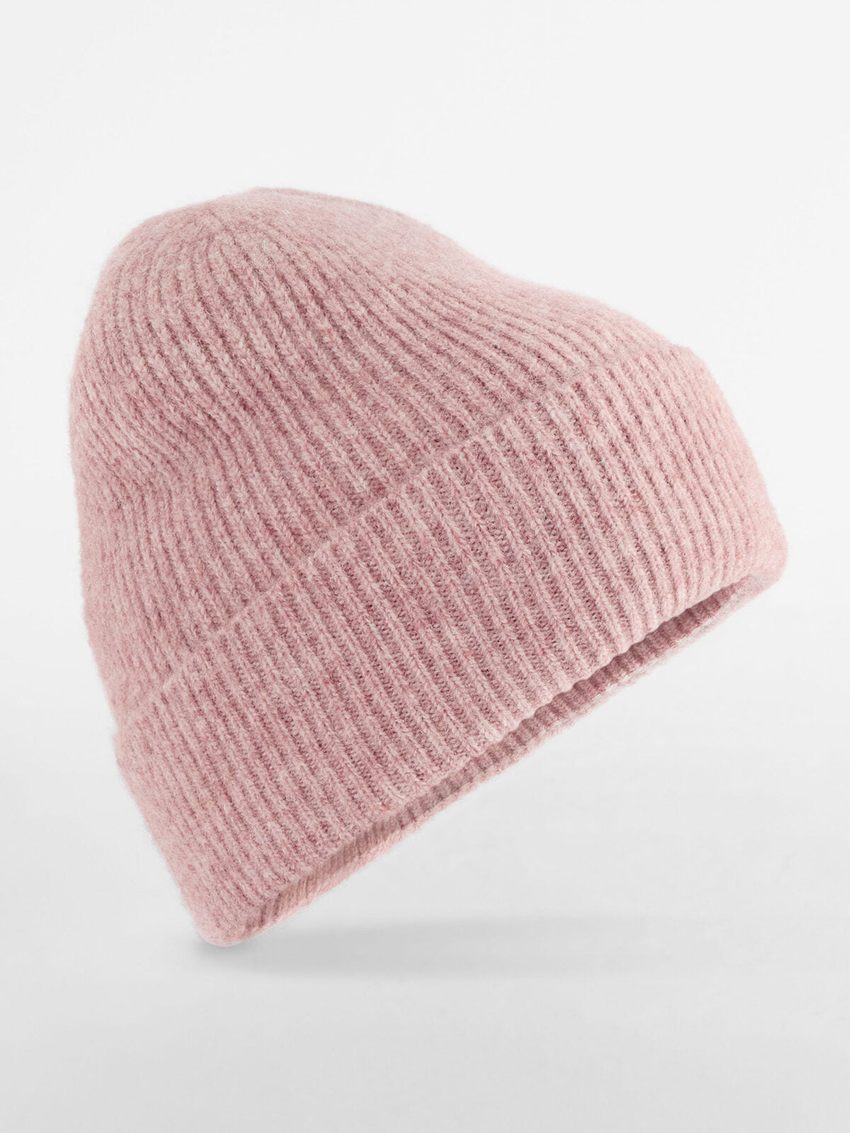 Wool Blend Beanie Beechfield Pink Marl