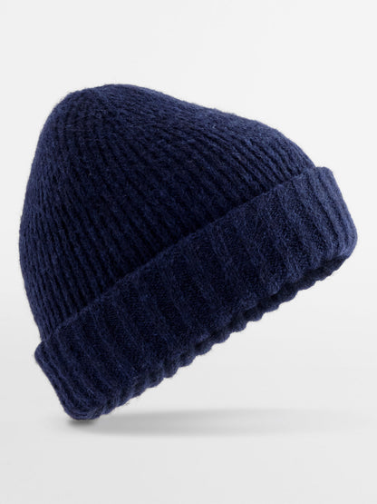 Stonefell Beanie Beechfield Navy Marl