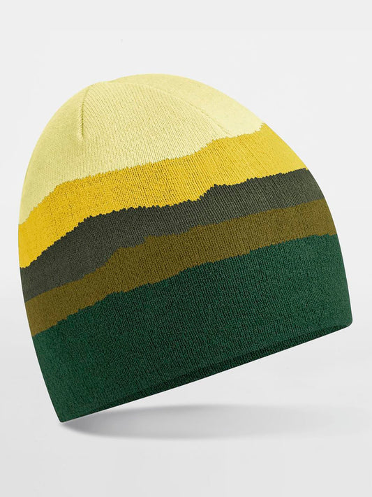 Mountain Peaks Pull-On Beanie Beechfield Alpine Peaks