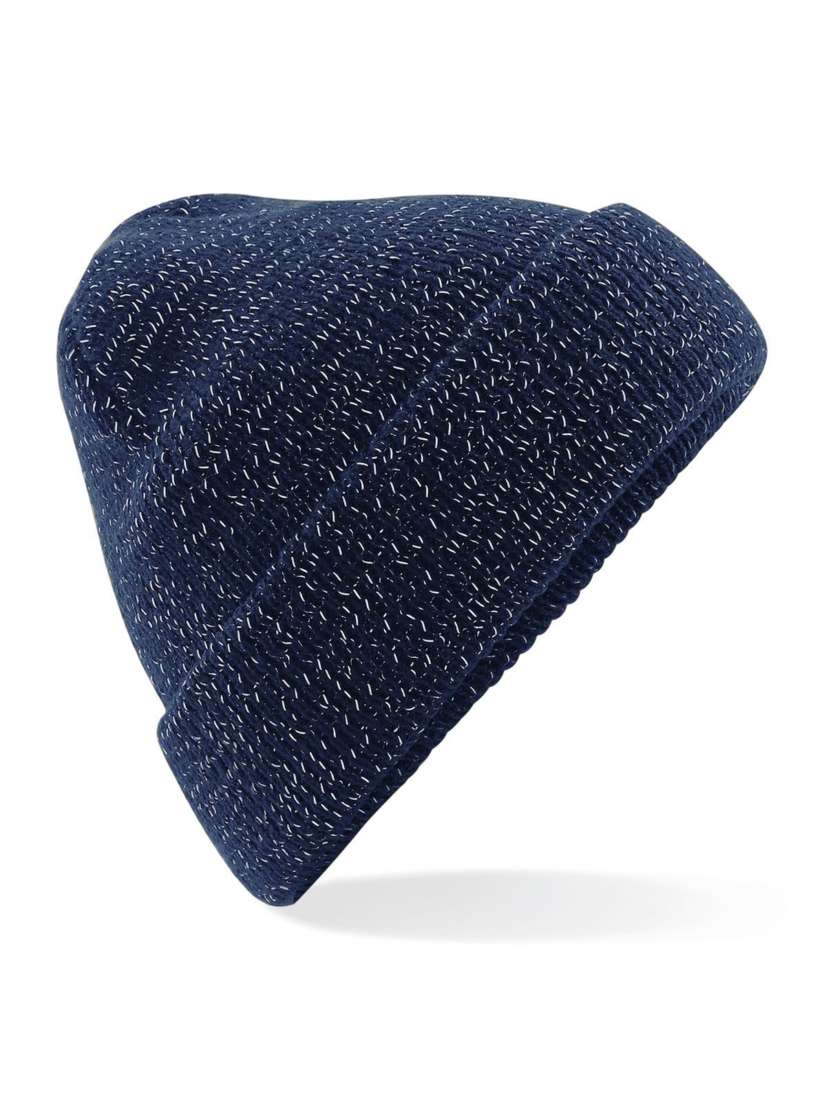 Reflective Beanie Beechfield French Navy